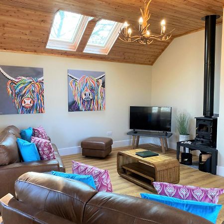 Forgandenny Partridge Lodge With Hot Tub מראה חיצוני תמונה