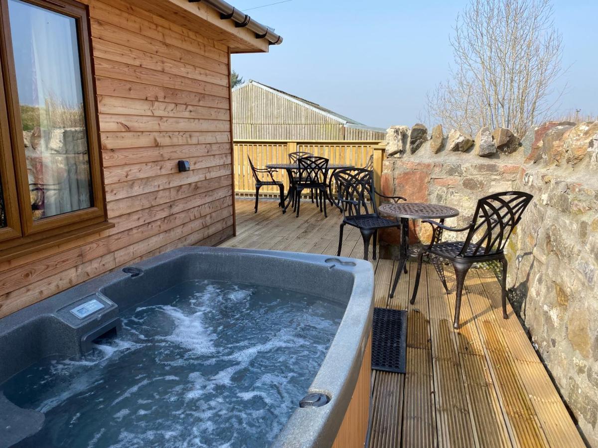 Forgandenny Partridge Lodge With Hot Tub מראה חיצוני תמונה