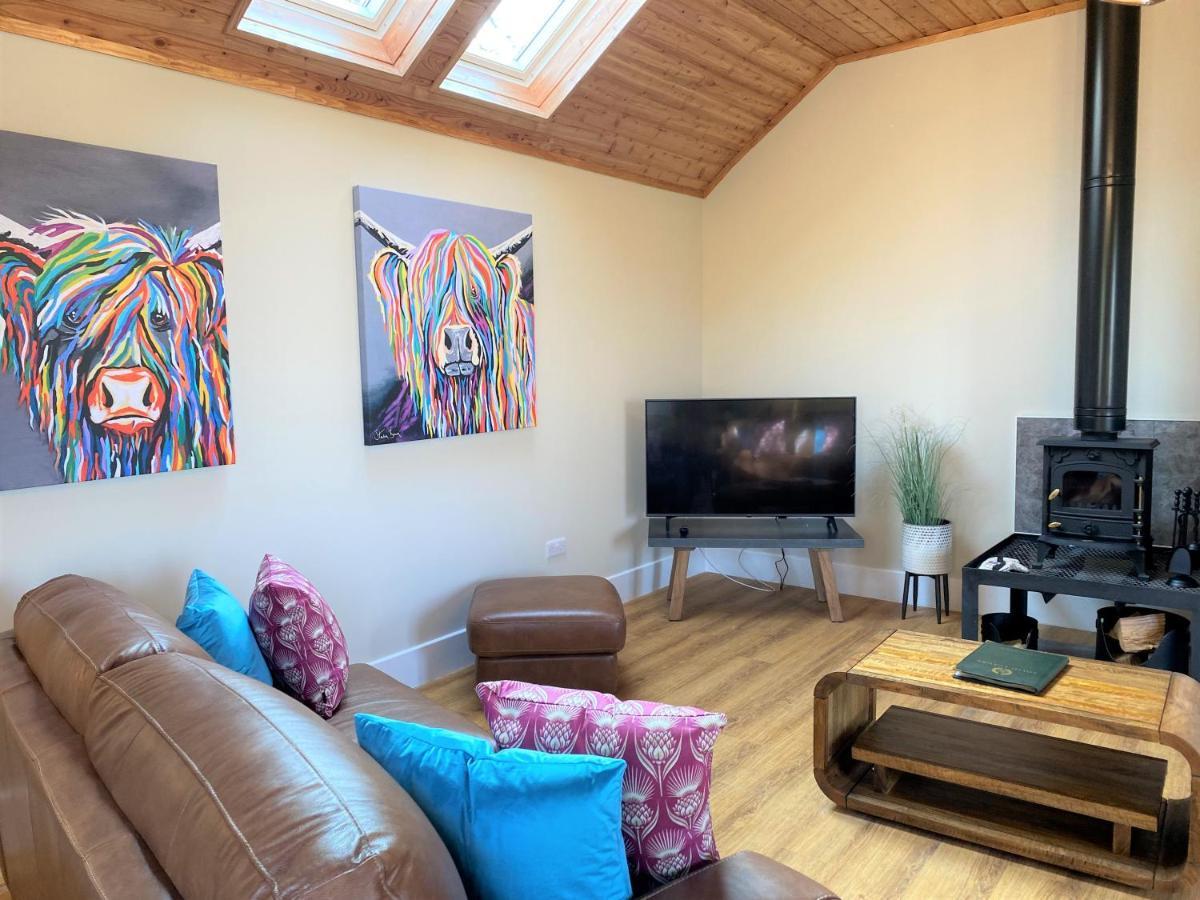 Forgandenny Partridge Lodge With Hot Tub מראה חיצוני תמונה