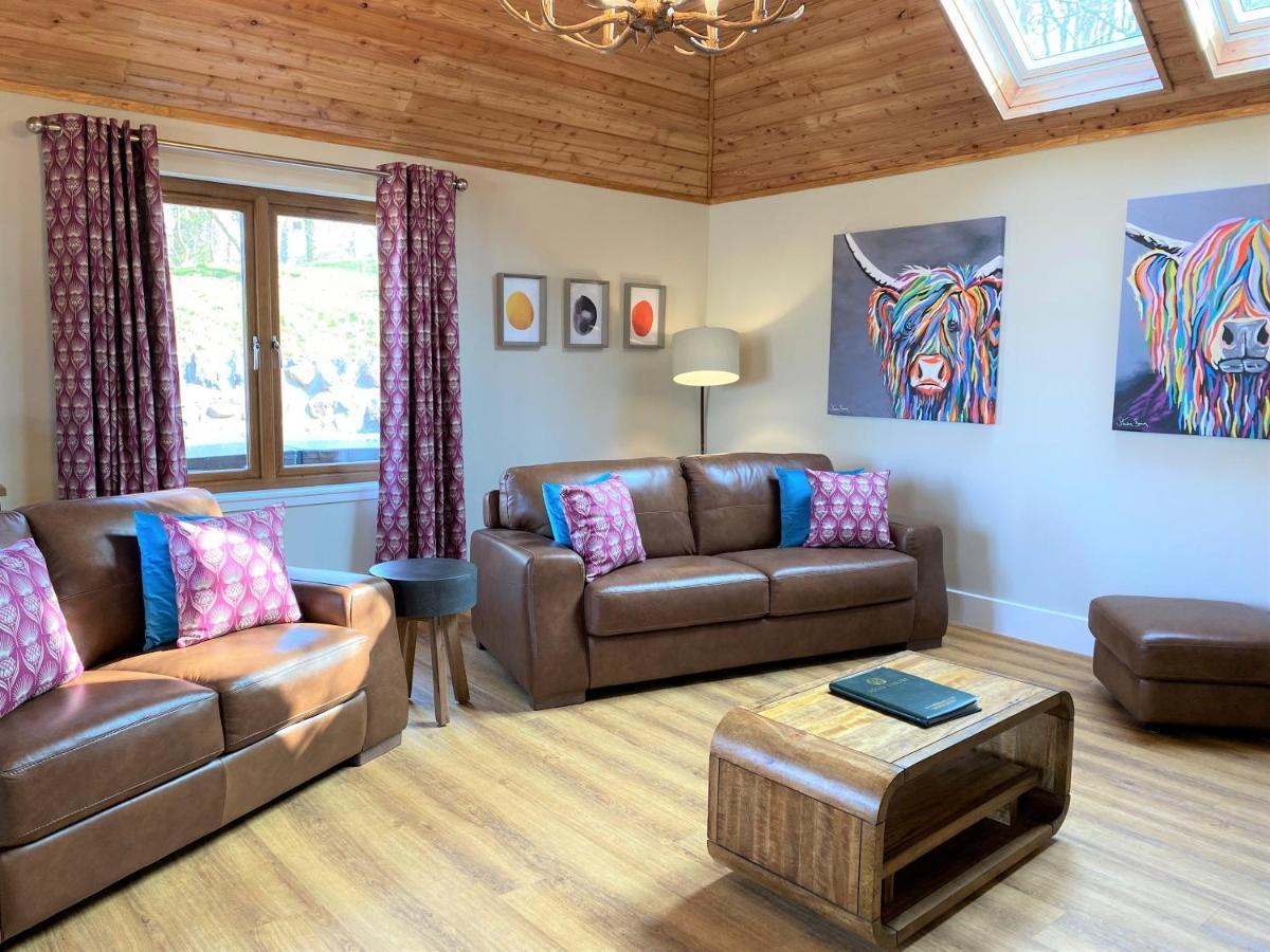 Forgandenny Partridge Lodge With Hot Tub מראה חיצוני תמונה