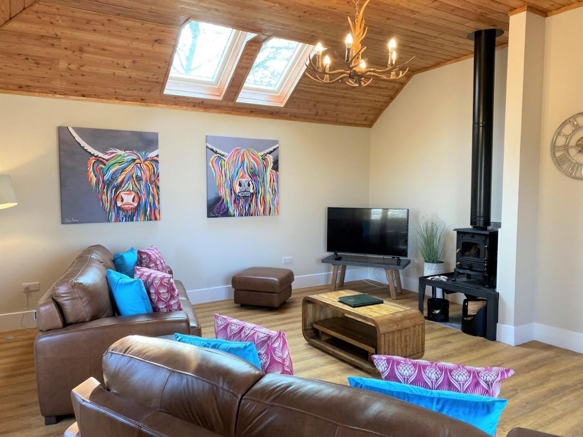 Forgandenny Partridge Lodge With Hot Tub מראה חיצוני תמונה